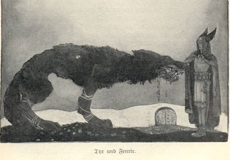 Tyr und Fenrir