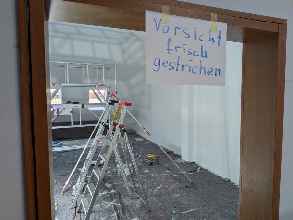 Wir bauen für euch – der Clubraum wird Realität!